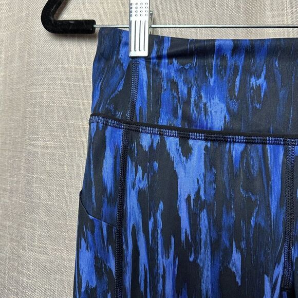 2/$30 Lululemon All Meshed Up 7/8 Leggings Size 4 Painted Animal Sprinkler Yoga - Picture 7 of 15